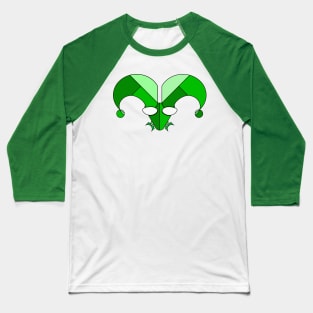 Toxic Jocker Green Baseball T-Shirt